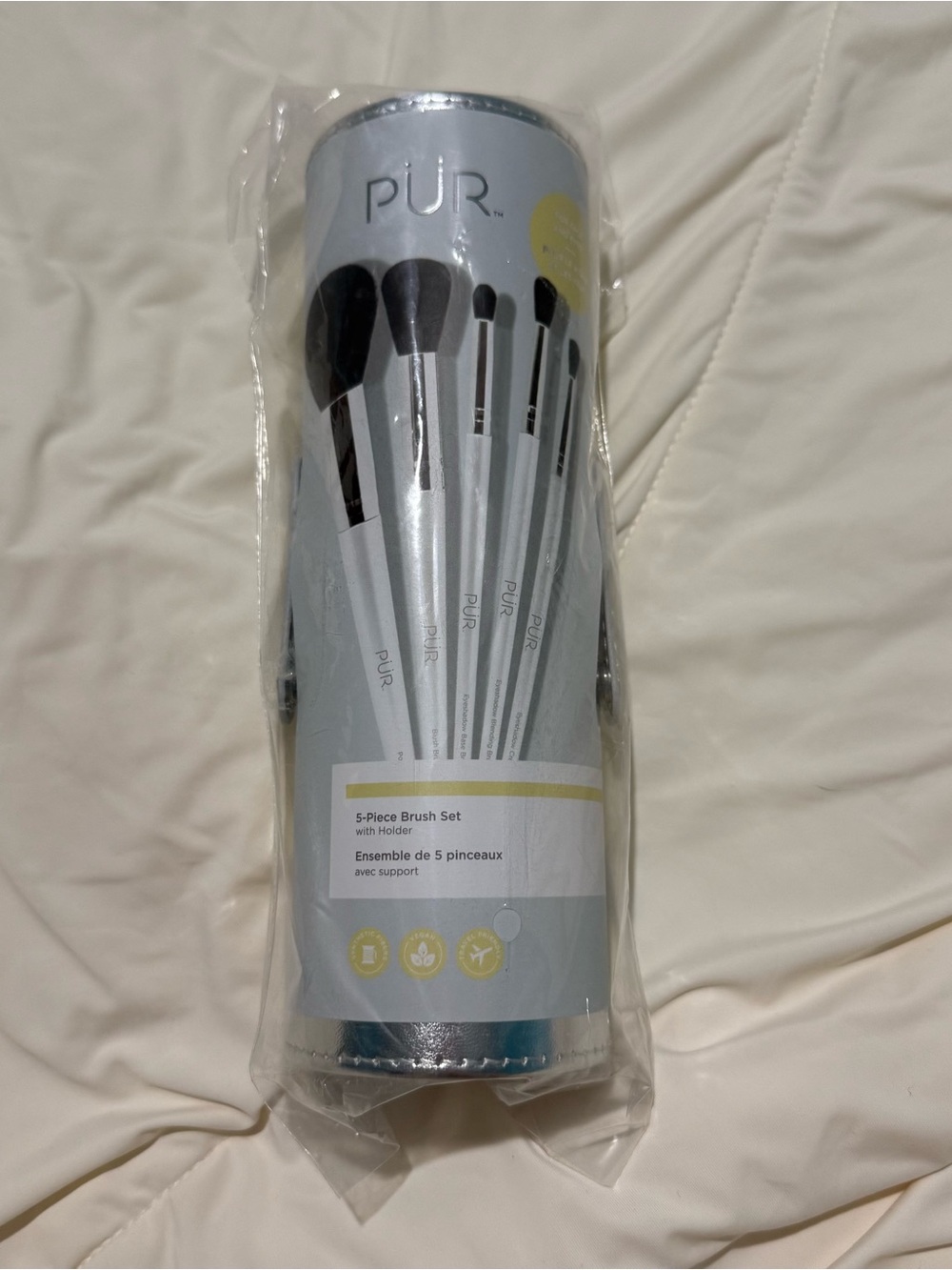 PUR 5-Piece Makeup Brush Set With Case